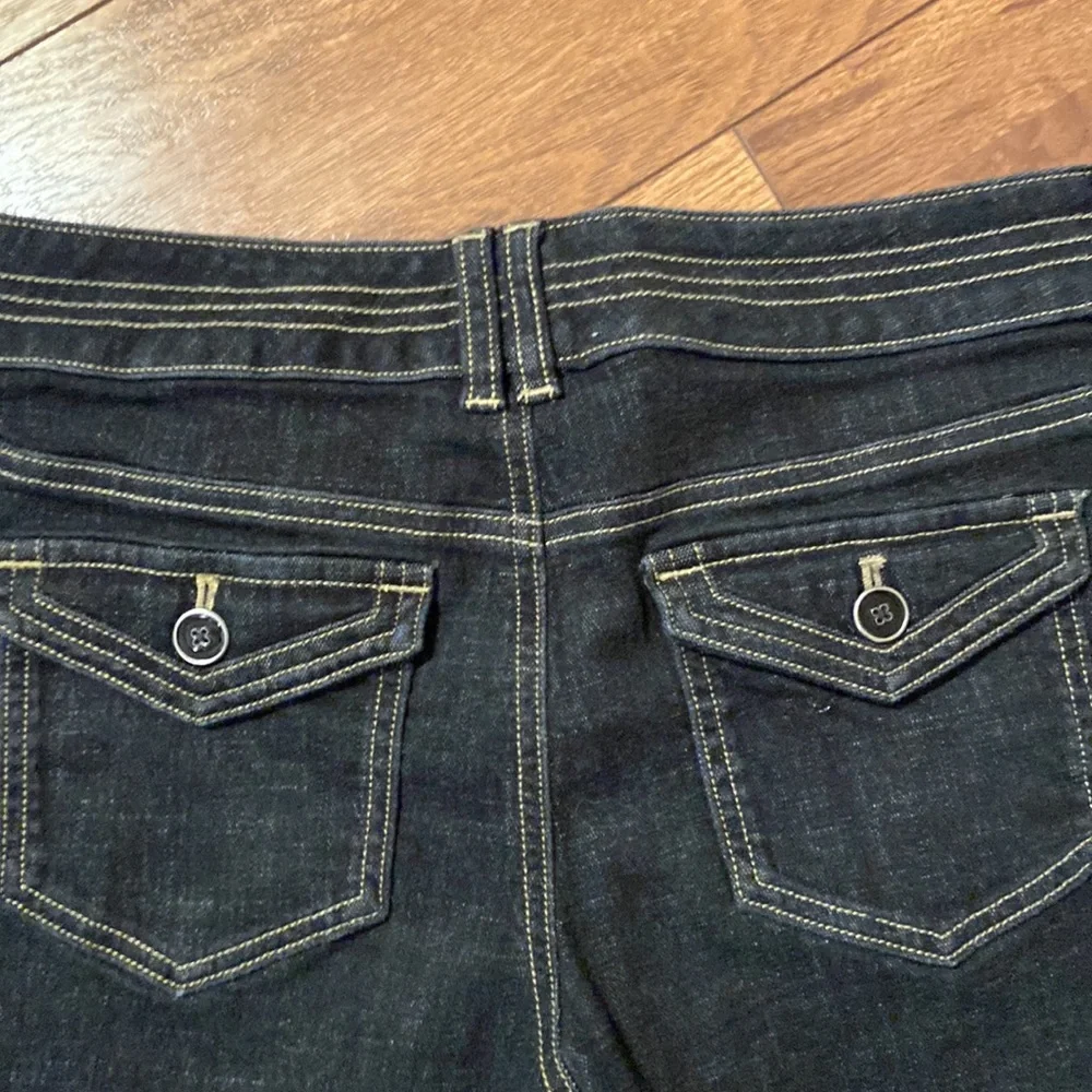WHBM Blanc Black Crop Leg Jean - Picture 12 of 12